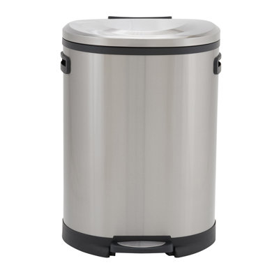 13 Gallon Chrome Waste Basket | Wayfair